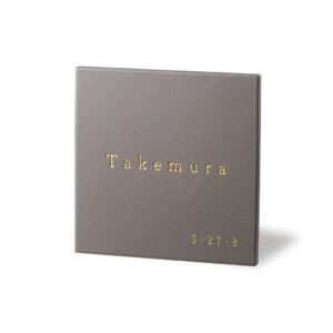 シンプルでおしゃれな正方形タイル表札｜タイル｜リコ｜TAR-3